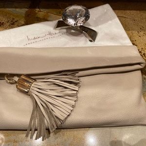 INDIA HICKS CARMEN CLUTCH - STONE